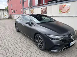 Grau Gebraucht 2023 Mercedes EQE300 AMG line Limousine | 51.900 € (Etwas zu teuer)