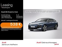 Blau Gebraucht 2025 Audi A6 e-tron S-Line Kombi | 64.890 € (Superpreis)