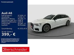 Weiss Gebraucht 2022 Audi A6 S-Line Kombi | 37.950 € (Guter Preis)