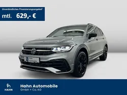 Pyritsilber metallic Gebraucht 2023 VW Tiguan Allspace R-line SUV | 45.930 € (Teuer)