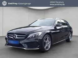 Schwarz Gebraucht 2017 Mercedes C400 AMG line Kombi | 29.990 € (Fairer Preis)