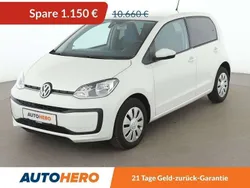Weiß Gebraucht 2020 VW up! move up! Kleinwagen | 9.510 € (Guter Preis)