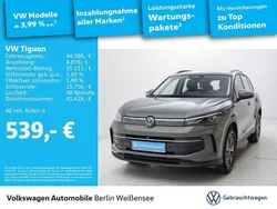 Cipressinogrün metallic Gebraucht 2024 VW Tiguan Life SUV | 44.389 € (Guter Preis)