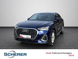 Blau (metallic) Gebraucht 2025 Audi Q3 Sportback Ambiente SUV | 44.900 € (Teuer)