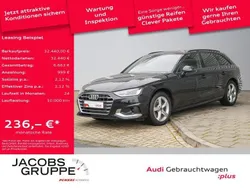 Mythosschwarz metallic Gebraucht 2024 Audi A4 Advanced Plus Kombi | 32.440 € (Fairer Preis)