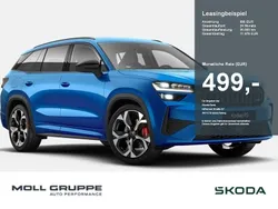 Blau Neu 2025 Skoda Kodiaq RS SUV | 55.990 € (Fairer Preis)