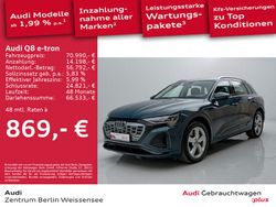 Plasmablau metallic Gebraucht 2024 Audi Q8 e-tron S-Line SUV | 70.990 € (Teuer)