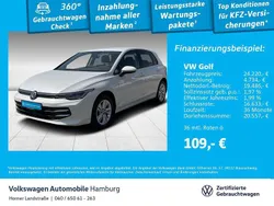 Oryxweiß perlmutteffekt (metallic) Gebraucht 2024 VW Golf VIII Life Limousine | 24.220 € (Fairer Preis)