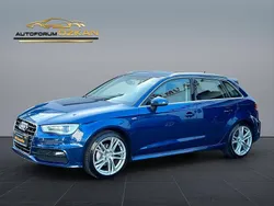 Blau Gebraucht 2014 Audi A3 Sportback S-Line Limousine | 13.499 € (Etwas zu teuer)