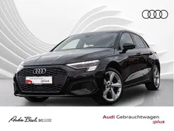 Schwarz (brillantschwarz) Gebraucht 2022 Audi A3 Sportback Ambiente Limousine | 22.370 € (Fairer Preis)