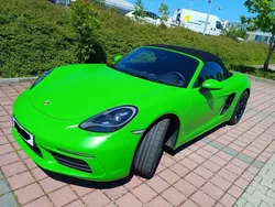 Grau Gebraucht 2017 Porsche 718 Boxster Cabrio | 48.000 €