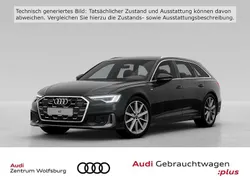Mythosschwarz metallic Gebraucht 2024 Audi A6 S-Line Kombi | 59.690 €