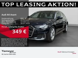 Blau Gebraucht 2024 Audi A6 S-Line Kombi | 50.400 €