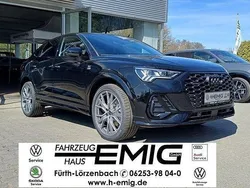 Schwarz Neu 2025 Audi Q3 Sportback S-Line SUV | 52.995 € (Guter Preis)