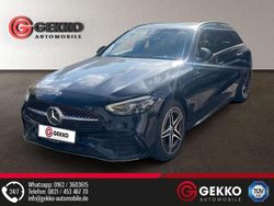 Schwarz Gebraucht 2024 Mercedes C300 AMG line Limousine | 41.999 € (Superpreis)