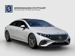 Opalithweiss lack Gebraucht 2023 Mercedes EQS 53 AMG Premium Limousine | 91.610 € (Superpreis)