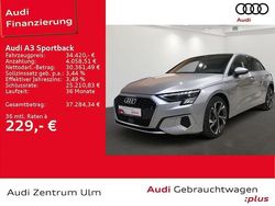 Florettsilber metallic Gebraucht 2024 Audi A3 Sportback e-tron Advanced Plus Kleinwagen | 39.480 €