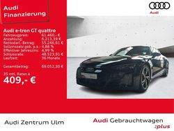 0e mythosschwarz metallic (metallic) Gebraucht 2023 Audi e-tron GT quattro Ambiente Limousine | 61.460 € (Fairer Preis)