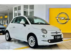 Weiß Gebraucht 2018 Fiat 500 Lounge Kleinwagen | 12.495 € (Etwas zu teuer)