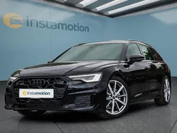 Schwarz Gebraucht 2024 Audi A6 S-Line Kombi | 50.349 €