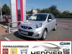 Silber metallic Gebraucht 2016 Nissan Micra Acenta Kleinwagen | 11.290 € (Teuer)
