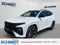 Weiss Neu 2025 Hyundai Tucson N Line SUV | 41.590 € (Etwas zu teuer)