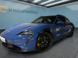 Blau Gebraucht 2023 Porsche Taycan Turbo S Limousine | 111.099 € (Fairer Preis)