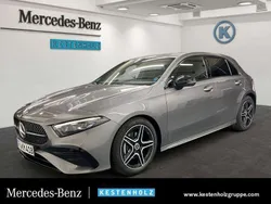 Mountain grau Gebraucht 2024 Mercedes A200 AMG Limousine | 36.550 € (Etwas zu teuer)