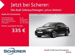 Mythosschwarz metallic Gebraucht 2025 Audi A3 S-Line Limousine | 35.900 € (Superpreis)