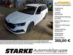 Moonweiss metallic Gebraucht 2021 Skoda Octavia Style Kombi | 27.698 € (Etwas zu teuer)