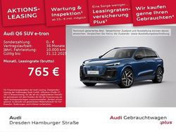 Ascariblau metallic Gebraucht 2025 Audi Q6 e-tron Ambiente SUV | 73.890 € (Fairer Preis)