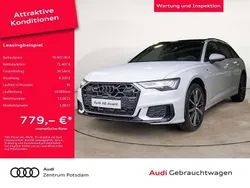 Weiß Gebraucht 2024 Audi A6 S-Line Kombi | 79.907 €
