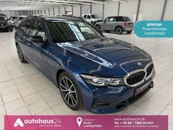 Blau Gebraucht 2021 BMW 330 Sport Line Kombi | 29.990 € (Fairer Preis)