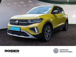 Gelb / grape yellow Gebraucht 2024 VW T-Cross Style SUV | 23.590 € (Fairer Preis)