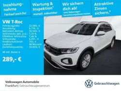 Pure white Gebraucht 2024 VW T-Roc Life SUV | 22.580 € (Guter Preis)