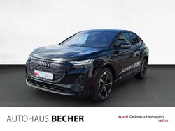 Mythosschwarz metallic Gebraucht 2023 Audi Q4 Sportback e-tron S-Line SUV | 47.960 €