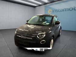 Schwarz Gebraucht 2021 Fiat 500e Action Kleinwagen | 15.449 € (Teuer)