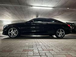 Schwarz Gebraucht 2016 Mercedes C200 AMG line Coupé | 22.500 € (Fairer Preis)