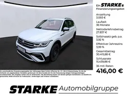 Silber (pyrit silber metallic) Gebraucht 2022 VW Tiguan Allspace Elegance SUV | 30.930 € (Fairer Preis)