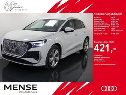 Gletscherweiß Gebraucht 2022 Audi Q4 e-tron S-Line SUV | 26.985 € (Superpreis)