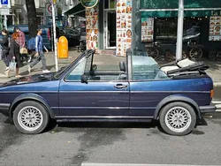 Blau Gebraucht 1987 VW Golf II Cabrio | 15.000 €