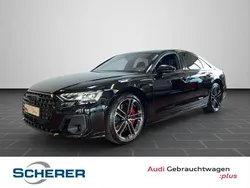 Mythosschwarz metallic Gebraucht 2024 Audi A8 Ambiente Limousine | 107.789 €