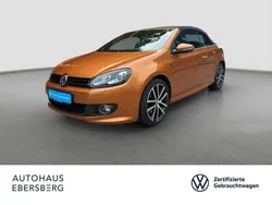 Orange Gebraucht 2016 VW Golf Cabriolet Allstar Cabrio | 14.800 € (Fairer Preis)