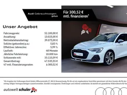 Gletscherweiß metallic Gebraucht 2024 Audi S3 Sport Limousine | 52.100 € (Teuer)