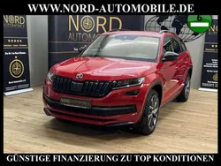 Velvet rot metallic (metallic) Gebraucht 2020 Skoda Kodiaq SportLine SUV | 30.990 € (Fairer Preis)