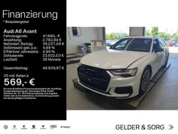 Gletscherweiß metallic Gebraucht 2022 Audi A6 S-Line Kombi | 41.990 € (Guter Preis)