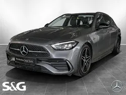 Metalliclack selenitgrau Gebraucht 2024 Mercedes C180 AMG Kombi | 38.300 € (Etwas zu teuer)