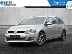 Silber Gebraucht 2016 VW Golf VII Allstar Kombi | 8.490 € (Guter Preis)