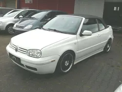 Weiß Gebraucht 1998 VW Golf Cabriolet Conceptline Cabrio | 1.100 € (Superpreis)
