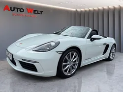 Weiß Gebraucht 2024 Porsche 718 Boxster Chrono Cabrio | 74.990 € (Etwas zu teuer)